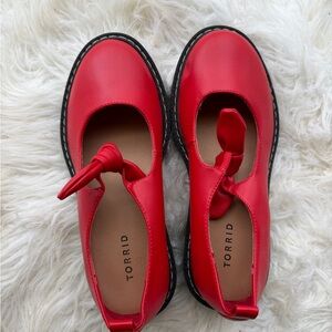 Torrid Kids Vibrant Red Dress Shoes